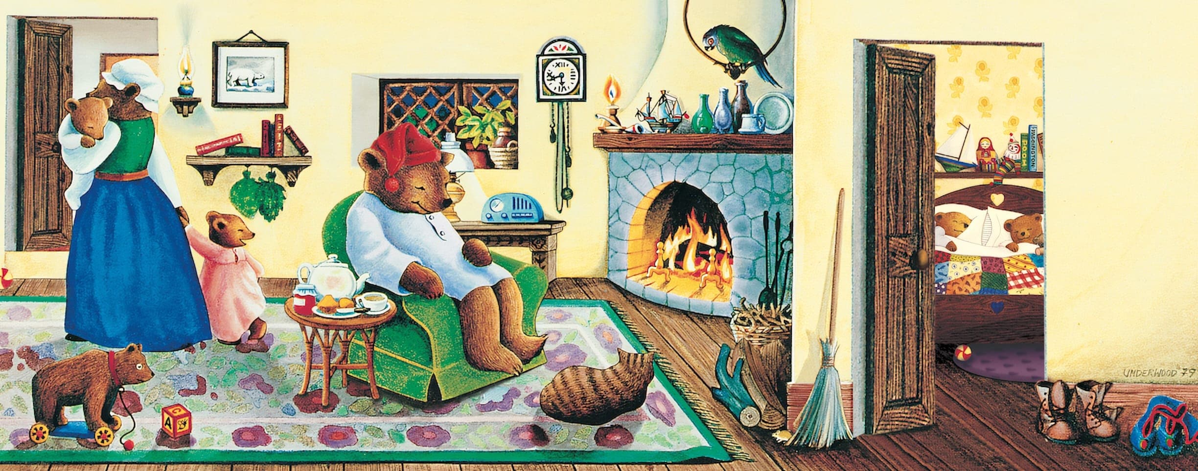 Sleepytime Celestial Seasonings Bear - by Underwood
